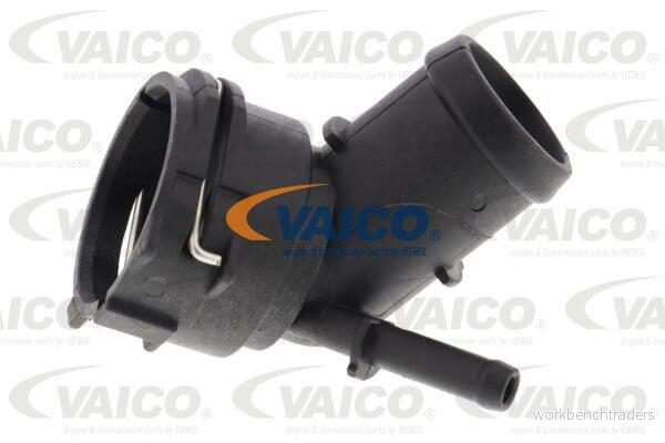 VAICO V10 3537 bride Matière plastique Radiateur moteur, supérieur avec joint d'étanchéite de fixation/boulon en U/étrier 4046001832673