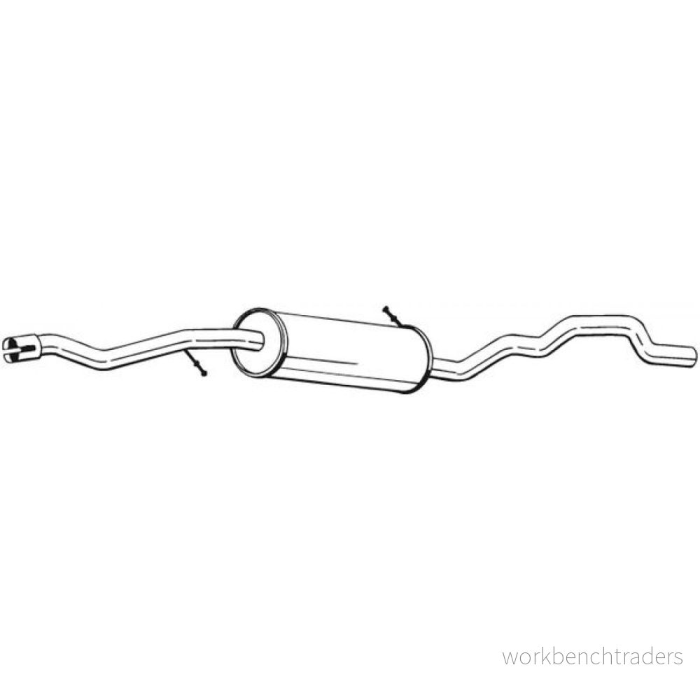 mittenljuddämpare BOSAL 288 305 3351642883054
