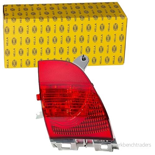 HELLA 2NR 009 774 101 Feu arrière droit Partie inférieure P21W avec ampoule, porte lampe PEUGEOT: 2008 Break, 308 I CC, CITROËN: C3 Aircross 2 4082300670844
