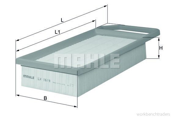 Luftfilter Knecht LX 1619 4009026501979