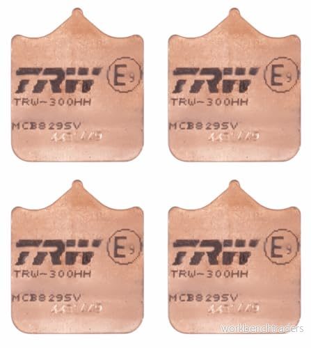 TRW Bromsbeläggssats, skivbroms MCB829SV 3322937962501