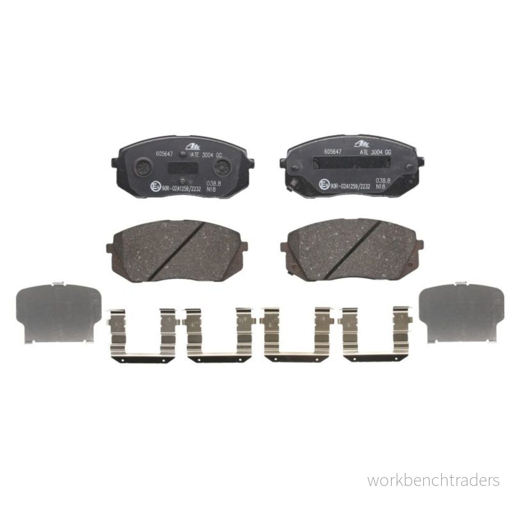 Bromsbeläggsats, Framaxel, hyundai,kia, 58101 3ZA10, 3ZA70, B2A60, B2A80, B2A90, D4A15, D4A25, 4006633439480