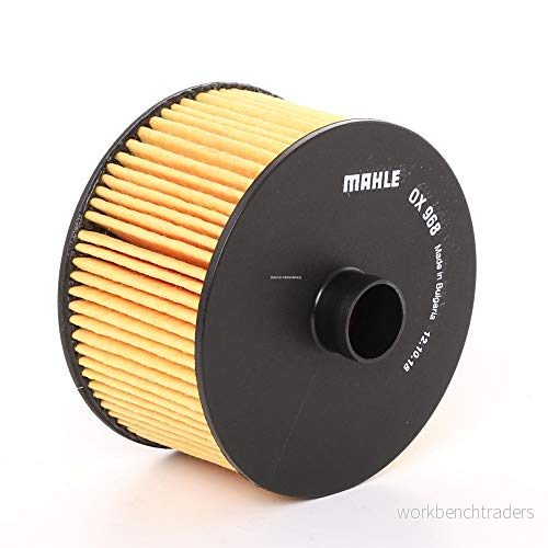 MAHLE ORIGINAL Oljefilter OX 968D Mercedes-Benz; Nissan; Renault; Dacia; Smart 4009026926246