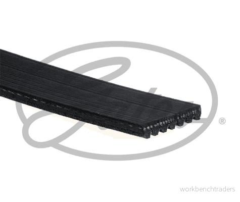 GATES 7PK1740 Courroie Poly V 1740 7 Polyester, EPDM (éthylène propylène diène caoutchouc) RoadMax Value Line RENAULT: TRAFIC 2 Kasten, Bus 5414465850974