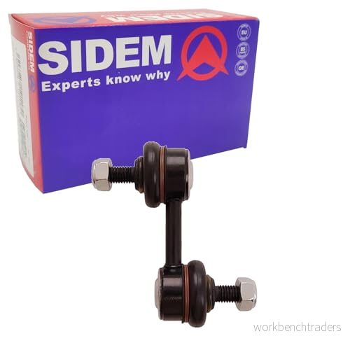 SIDEM 21262 Biellette de barre stabilisatrice Essieu arrière, supérieur 67 MM10x1,5R BMW: 5 Berline, Touring 5413978109319