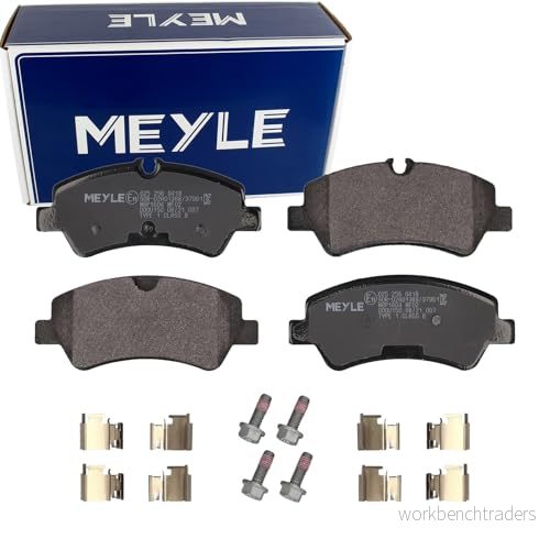 MEYLE 025 256 0418 Jeu de plaquettes frein ORIGINAL Quality Essieu arrière préparé pour indicateur d'usure avec tôle anti bruit 4040074172292