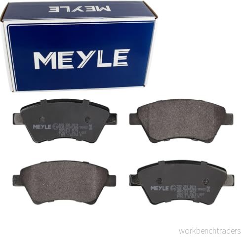 MEYLE 025 239 3018 Jeu de plaquettes frein ORIGINAL Quality Essieu avant contact signal d'usure exclu avec tôle anti bruit 4040074478295
