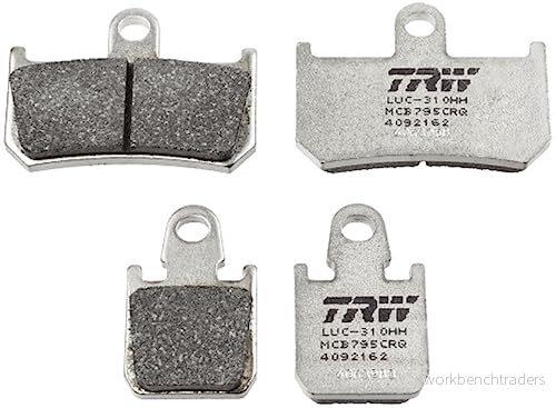 TRW Bromsbeläggssats, skivbroms MCB795CRQ 3322937510689
