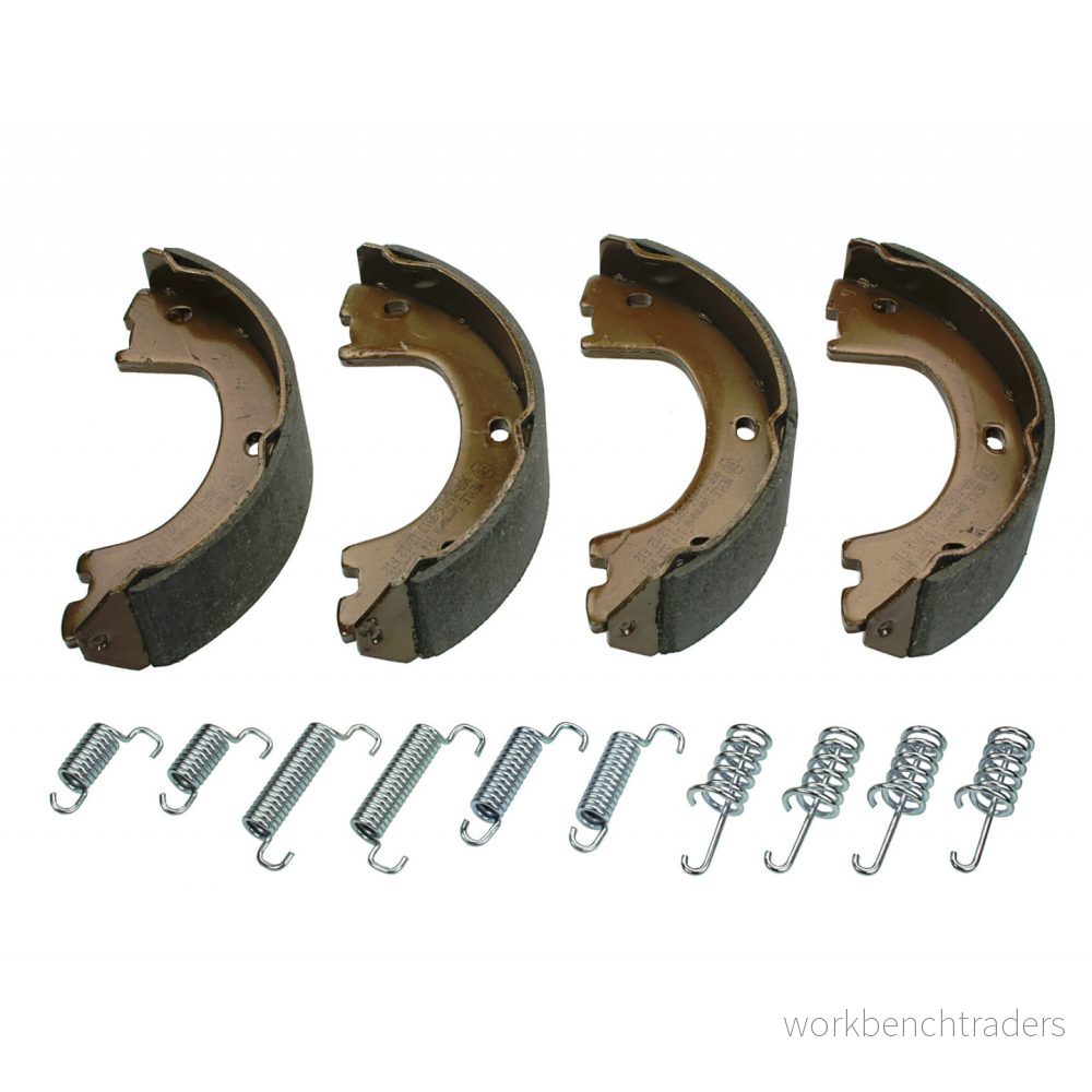 MEYLE 114 533 0001/S Mâchoires De Frein à Main Essieu arrière ORIGINAL Quality avec ressort VOLKSWAGEN: Crafter 30 50 Van, 35 Bus 4040074091777