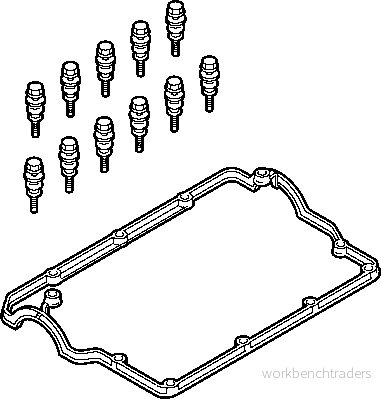 Packningssats, ventilkåpa ELRING 515.110 4041248415528