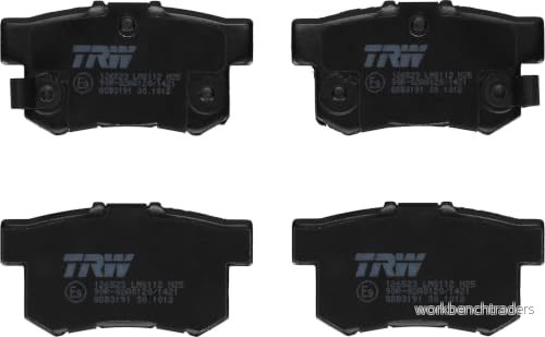 TRW Bromsbeläggssats, Skivbroms GDB3191 3322937236114