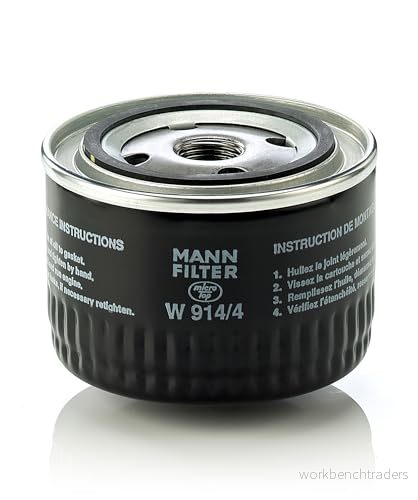 Oljefilter MANN-FILTER W 914/4 4011558708603