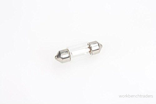 Quality Parts glödlampa RURKOWA 12 V 10 W 11 x 35 mm KPL stycken 1987302210 5901619531464