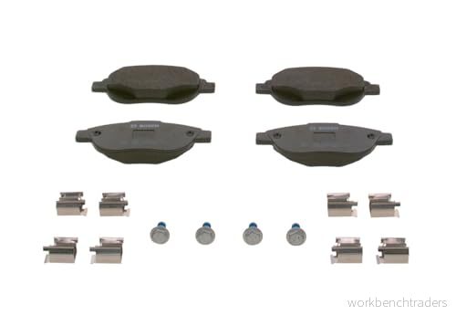 Bosch Bromsbeläggssats, Skivbroms - 0 986 494 602 4047025361088