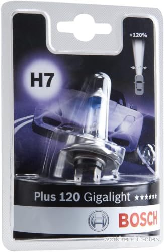 Bosch H7 Gigalight Plus 12V 55W Glödlampa 1 987 301 110 4047025260183