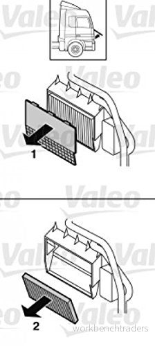 VALEO CLIMFILTER COMFORT 716019 Kupéfilter Partikelfilter 450mm 193mm 56mm MERCEDES BENZ: ATEGO 3276427160192