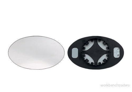 Alkar 6433952 Spegelglas Yttre Spegel MINI