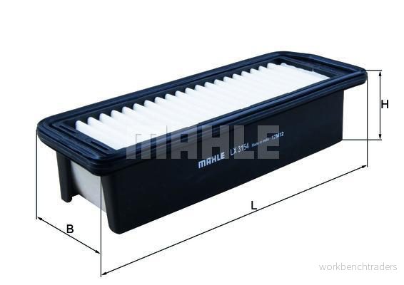 Luftfilter KNECHT LX 3154 4009026964224
