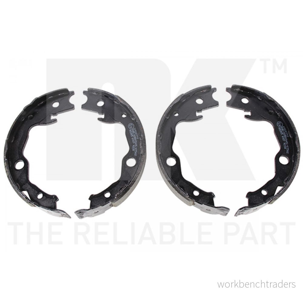 NK 2722777 Mâchoires De Frein à Main NISSAN: Qashqai / Qashqai+2 I, X Trail, Juke, TOYOTA: RAV4 III SUV, RENAULT: Koleos I 5703858751500