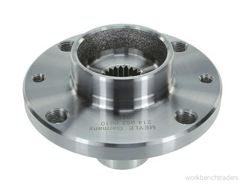 MEYLE 214 652 0010 Moyeu de roue 4 98 sans roulement matériel construction des deux côtés l'essieu avant ORIGINAL Quality 4040074531099