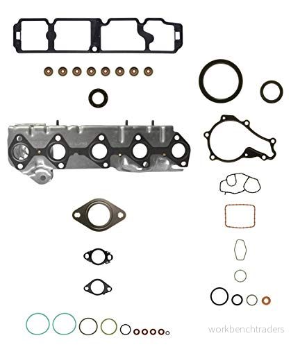 AJUSA 51068100 Hel packningssats, motor utan cylindertoppspackning, med ventilskaftstätning 8433577333110