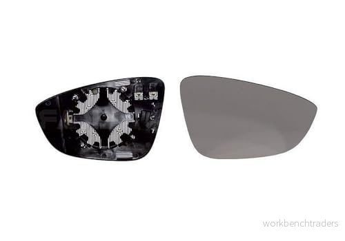 ALKAR 6432133 Miroir De Rétroviseur droit VOLKSWAGEN: Eos, Passat B7 Variant, CC oscaro, mister auto, yakarouler 8424445132621
