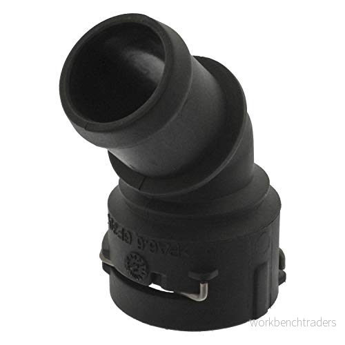 FEBI BILSTEIN 45978 Bride supérieur avec raccord rapide VOLKSWAGEN: Golf 4, 5, Polo IV 3/5 portes, AUDI: A3 Sportback, TT Coupe 4027816459781