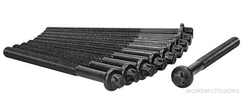 AJUSA 81029300 Jeu De Vis Culasse Torx extérieur 10 PEUGEOT: 206 3/5 portes, 307 406 Berline, CITROËN: C4 I Xsara 5 portes 8427769676628