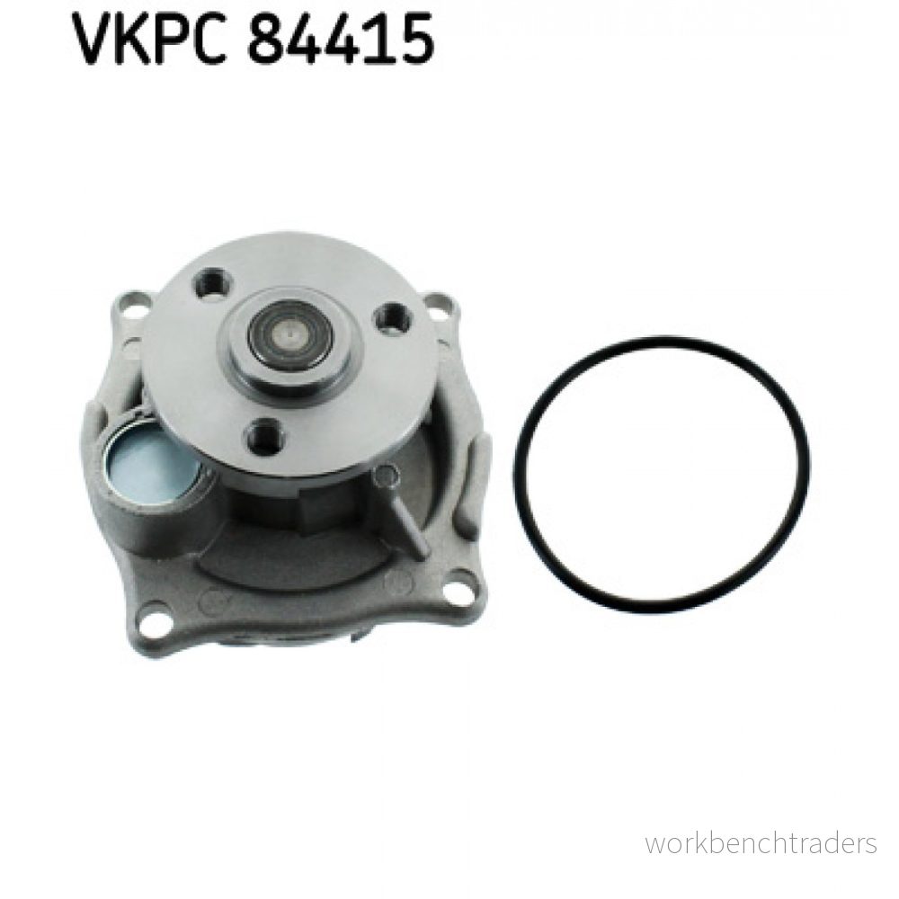 SKF VKPC 84415 Pompe à eau avec joints Fonte pour système dentrainement courroie trapézoïdale nervures FORD: Focus Mk1 3/5 portes 7316571755304