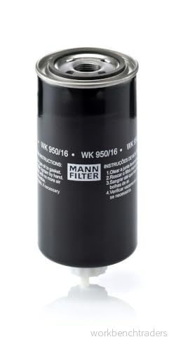 MANN-FILTER WK 950/16 x Bränslefilter 4011558948108