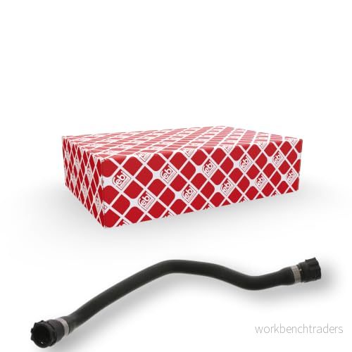 FEBI BILSTEIN 45284 Durite De Refroidissement gauche inférieur EPDM (éthylène propylène diène caoutchouc) avec raccords rapides BMW: 3 Touring oscaro, 4027816452843