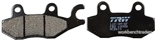 TRW Bromsbeläggssats, skivbroms MCB615 3322937091669