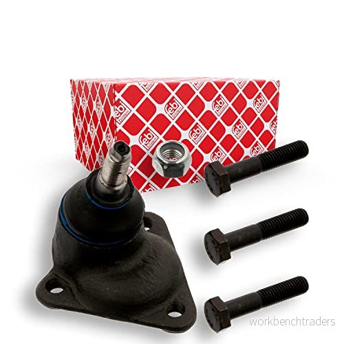 FEBI BILSTEIN 04444 Rotule de suspension Essieu avant inférieur avec vis/boulons 14,5 pour bras oscillant transversal VOLKSWAGEN: Coccinelle 4027816044444