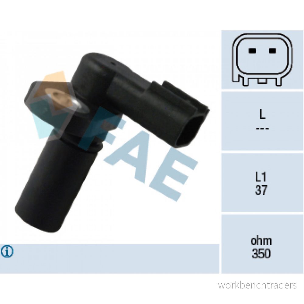 FAE 79248 Capteur, position d'arbre à cames inductif FORD: MONDEO 3, 3 Kombi, 2 8435050632062