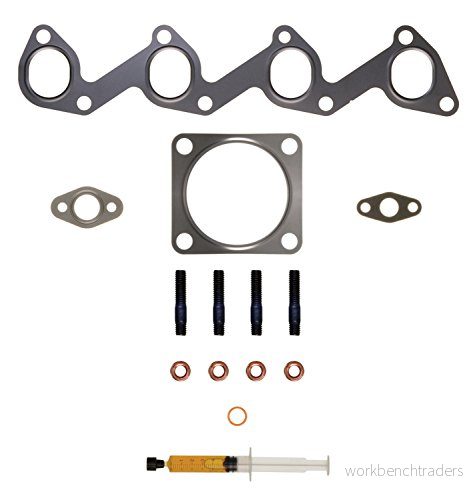 AJUSA JTC11022 Monteringsats, Turbo with studs, syringe oil med packningar 8433577003037