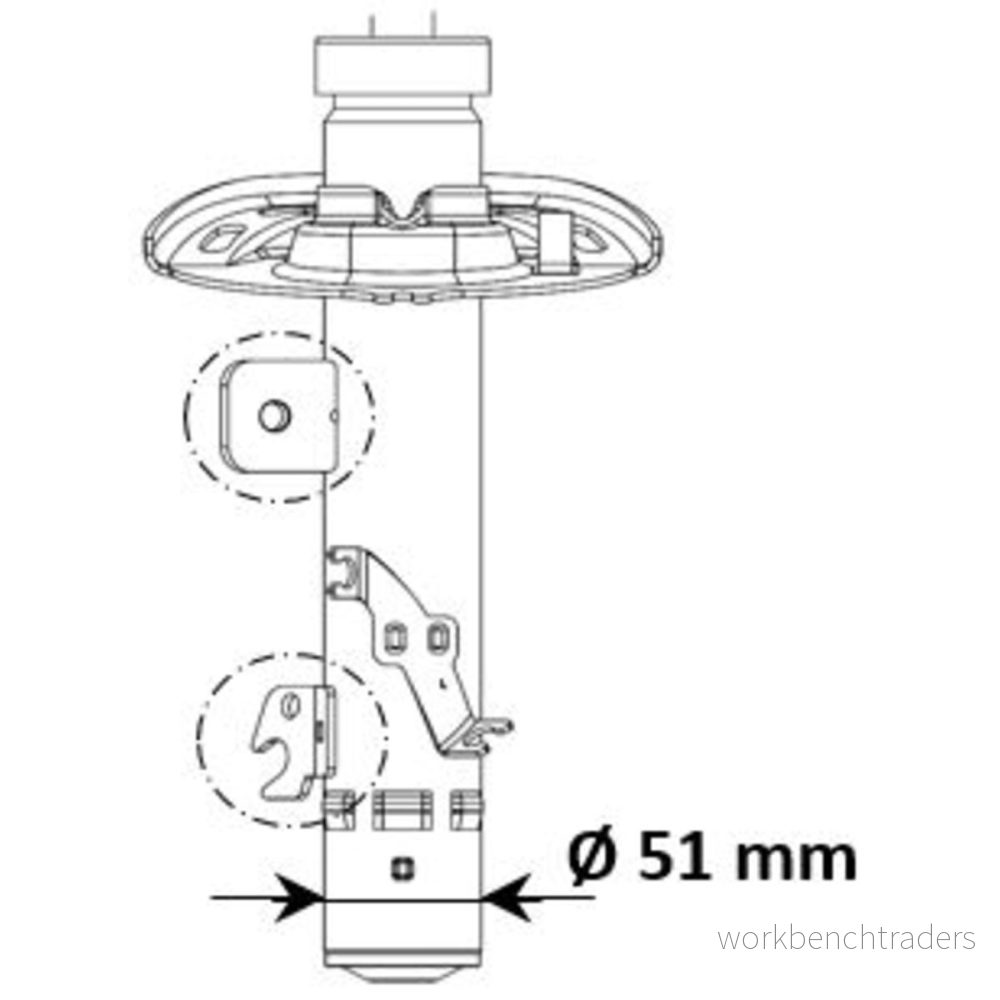 Stötdämpare KYB 3348012 4549762041822