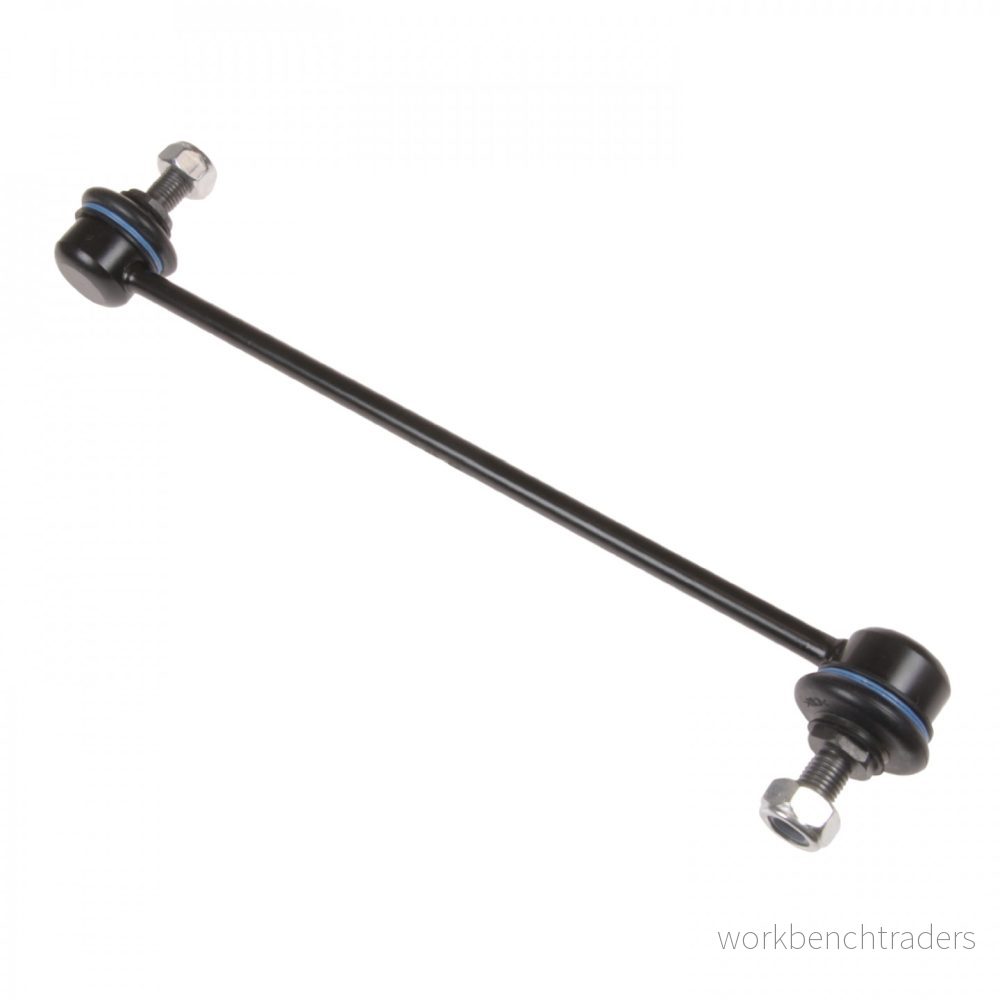 BLUE PRINT ADG08512 Biellette de barre stabilisatrice Essieu avant gauche, droit 262 M10 x 1,25 avec écrou autobloquant, Acier 5050063085129