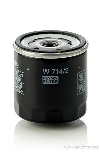 MANN-FILTER Oljefilter W 714/2 4011558735609