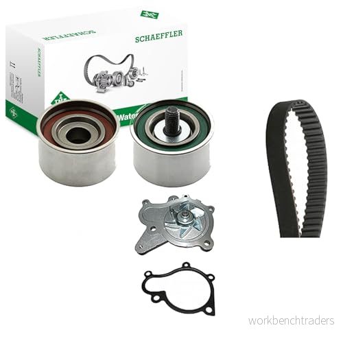 INA 530 0502 31 pompe à eau + Kit De Distribution avec HYUNDAI: Trajet, ACCENT 2, Getz, KIA: Sportage II, CARENS Cerato Berline 4014870148942