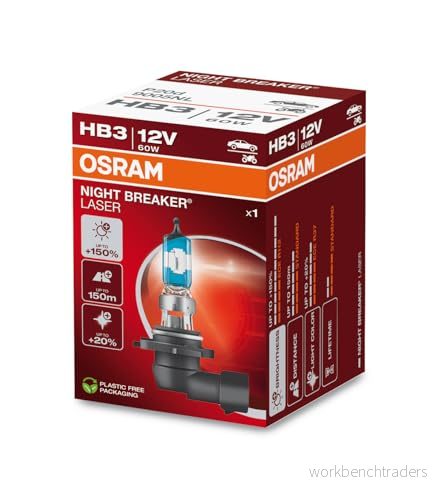 Glödlampa, fjärrstrålkastare Osram 9005NL 4052899998858