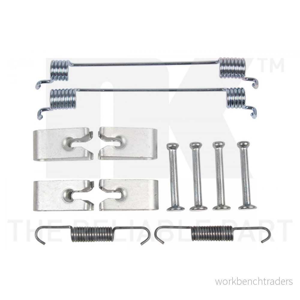 NK 7923866 Kit d'accessoires, mâchoire de frein FIAT: Punto Evo 3/5 portes, Grande Panda III OPEL: Corsa D portes 5703858865122