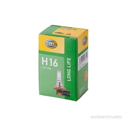 HELLA 8GH 186 996 001 Ampoule, projecteur antibrouillard 12 19 DACIA: Duster SUV, SANDERO 2, LOGAN RENAULT: Clio 4, SCENIC 3, MEGANE 3 4082300566123