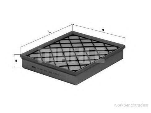 Luftfilter Knecht LX 2641 4009026719329