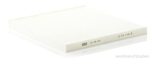 MANN FILTER CU 29 001 Filtre d'habitacle à particules 281 269 20 NISSAN: Murano II, I 4011558013127