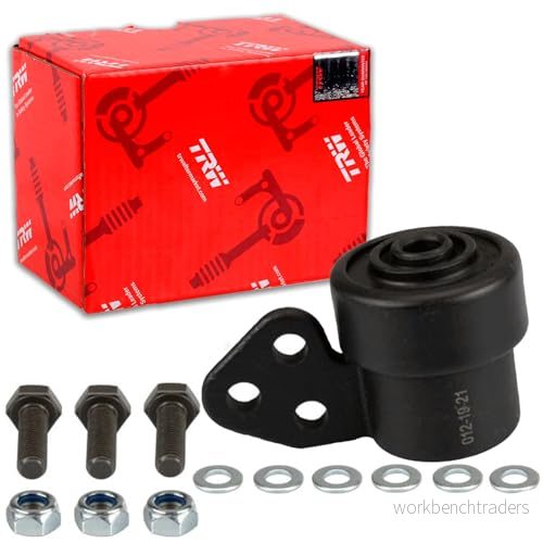 TRW JBU505 Silent Bloc De Triangle avec accessoires Essieu avant, côté conducteur ou passager, avant Support hydraulique OPEL: Meriva A 3322937333448