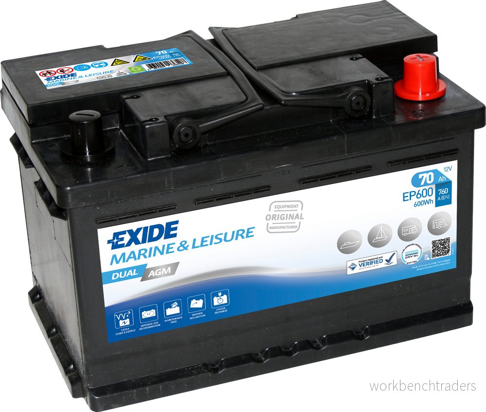 Batteri EXIDE EP800 3661024036528