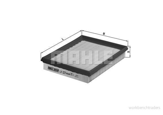 Luftfilter KNECHT LX 523 4009026022726