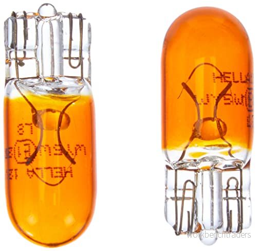 HELLA 8GP 003 594 543 Ampoule, feu clignotant 12 5 WY5W Halogène avant et arrière CITROËN: C4 I Grand Picasso, Picasso 1, C3 3/5 portes 4082300244816