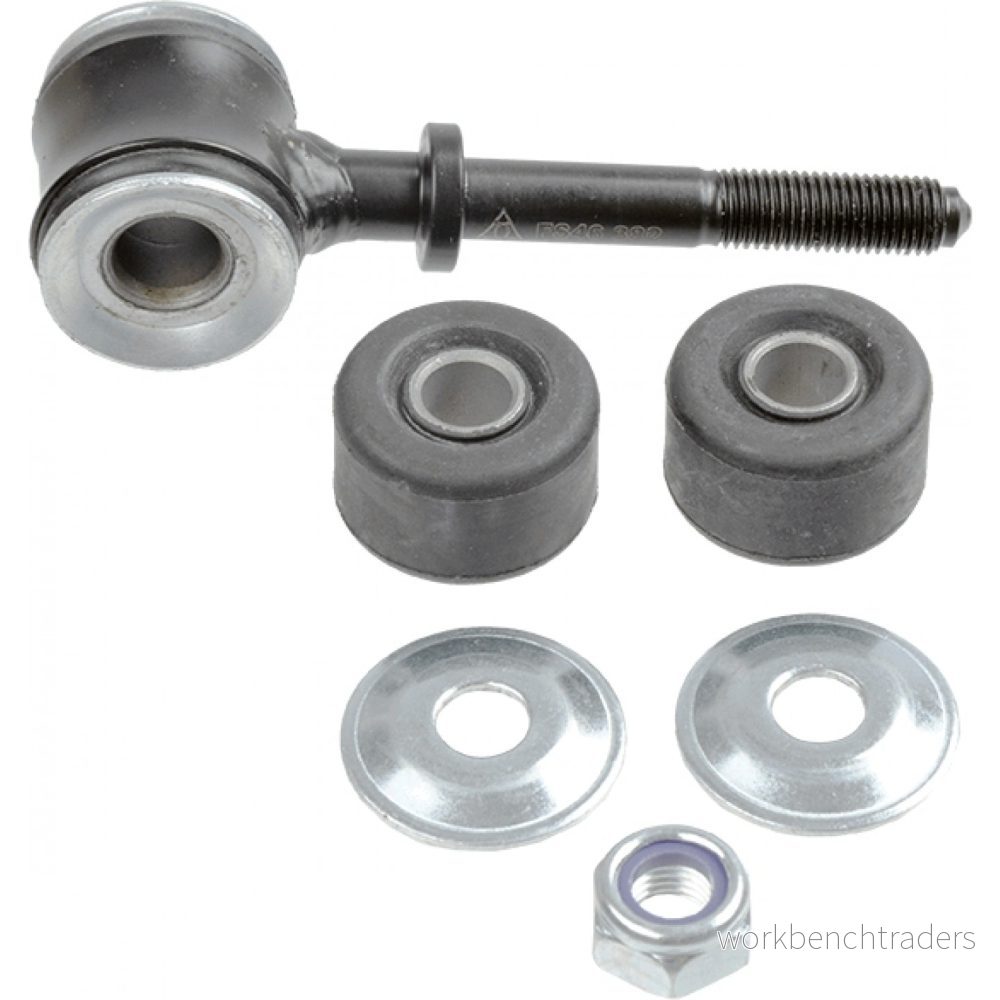 LEMFÖRDER 35307 01 Biellette de barre stabilisatrice Essieu avant, côté conducteur ou passager 114 M10x1,25 Acier ALFA ROMEO: 145, GTV, Spider 4047437373402