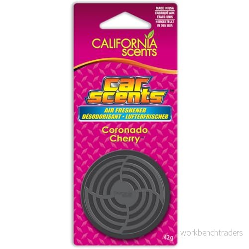 California Scents CS HANGER CROWNED CHERRY CCSPK001 Luftfräschare Metallcontainer 7638900850291
